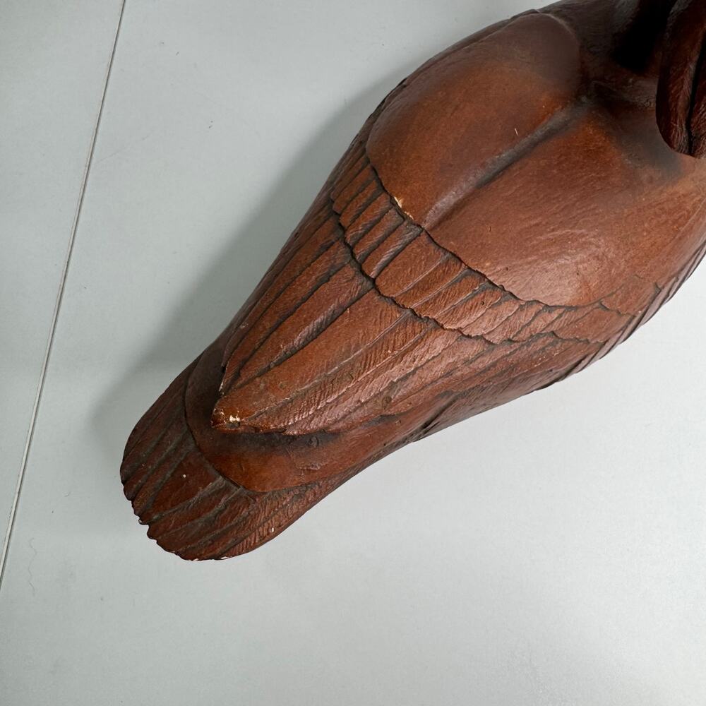 Handcrafted 12" Wooden Duck  1983 Don Eisenschenk #119 Vintage Minneapolis, MN - Picture 6 of 8